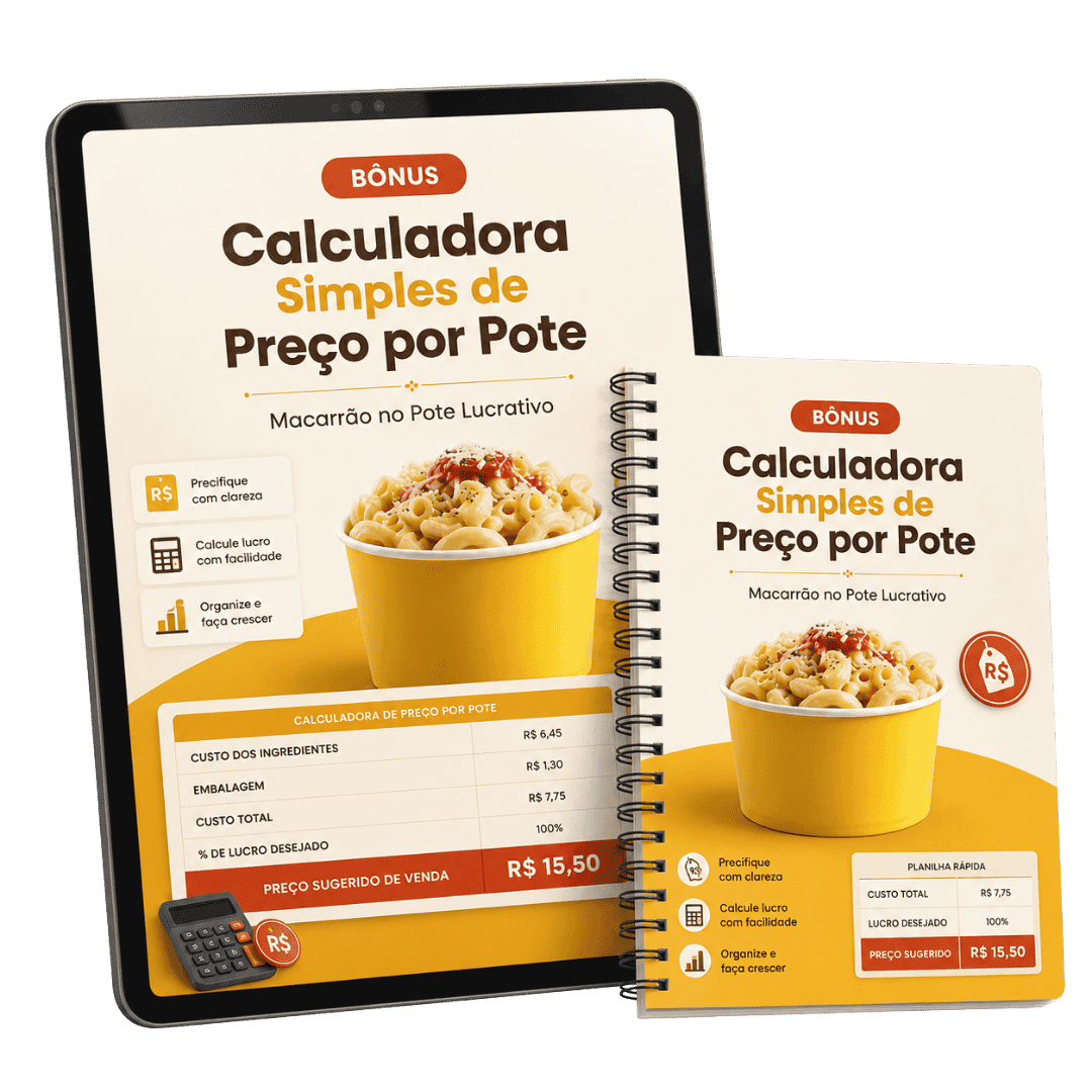 Bônus 2 — Calculadora Simples de Preço por Pote